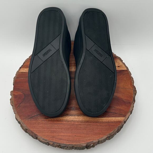 Thursday Sneakers Premier Womens Black Suede Leather Comfort Sole Size 8.5 $130 - Picture 5 of 13